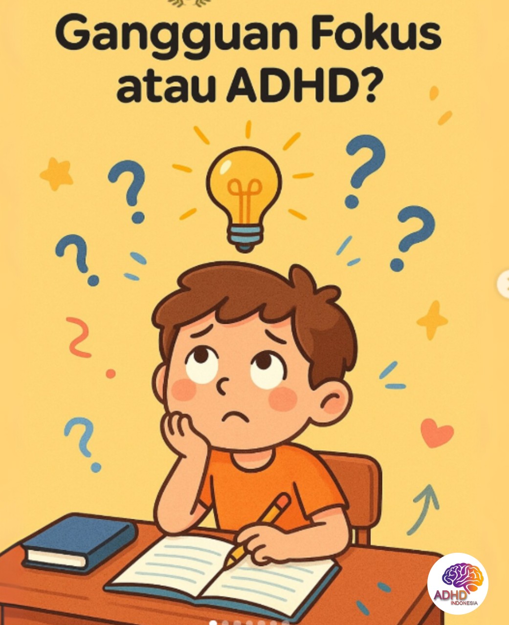 ADHD dan Kesulitan Fokus Anak: Edukasi untuk Keluarga di Kabupaten Kayong Utara